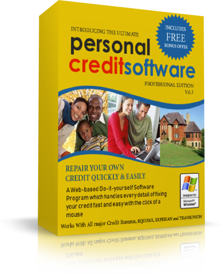 Personal Credit Software Professional Edition box